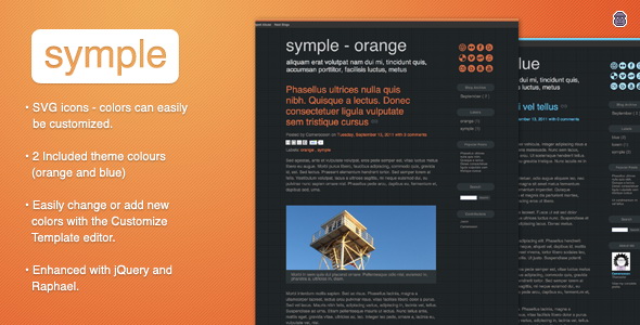 Symple Blogger Template