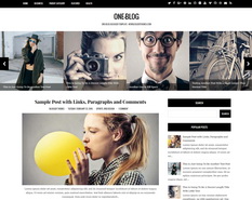 One-Blog Blogger Template